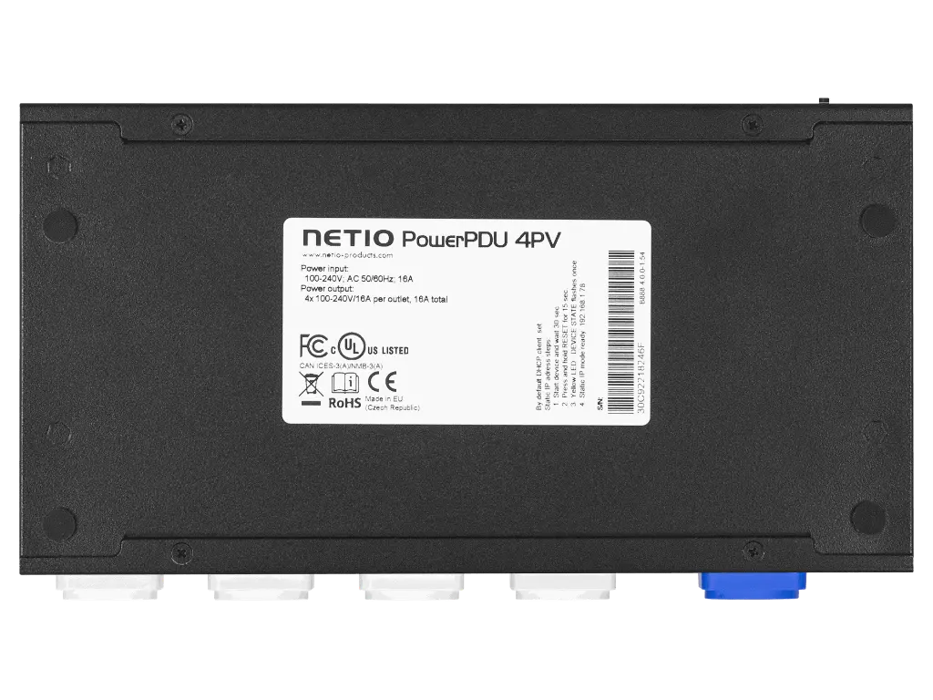 NETIO PowerPDU 4PV - bottom.webp