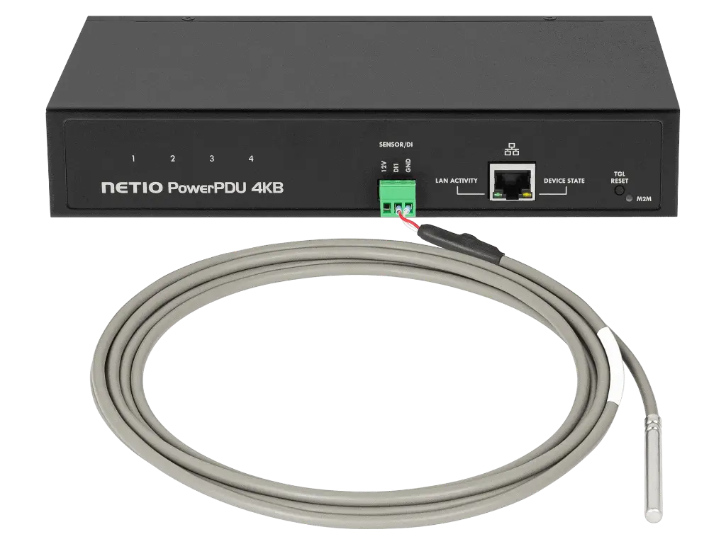 NETIO PowerPDU 4KB - main + T1 sensor.webp